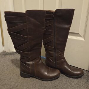 Brown Knee-high Boots